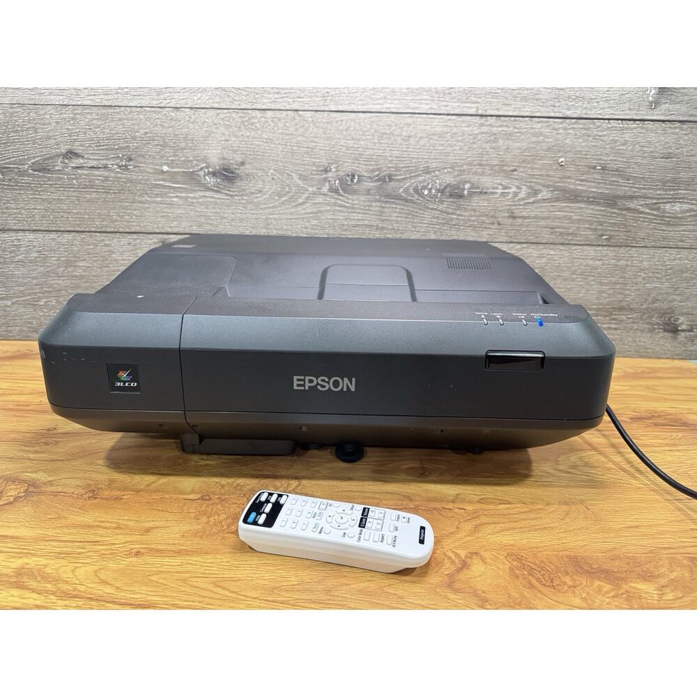 Epson Home Cinema LS100 Ultra Short-Throw Laser Projector | 4000 Lumens